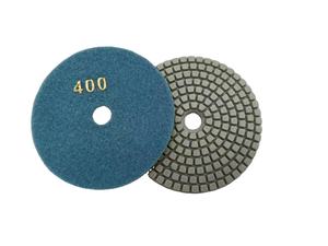 4 pollici vendita calda diamante strumenti abrasivi bagnato lucidatura pastiglie per cemento granito pietra di marmo macinazione - Product Image 4