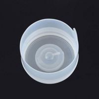 Tapa Económica FX de 55 mm para Botellas de Agua de 5 Galones, Antiderrames y Antisalpicaduras para Plantas Embotelladoras de Agua