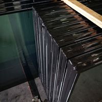 Verre isolant trempé à faible émissivité pour économie d'énergie, destiné aux portes, fenêtres et murs-rideaux de bâtiments