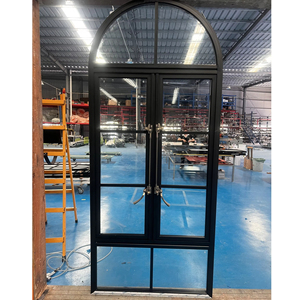 דלתות כפולות מקושתות עם סבכה - Product Image 5