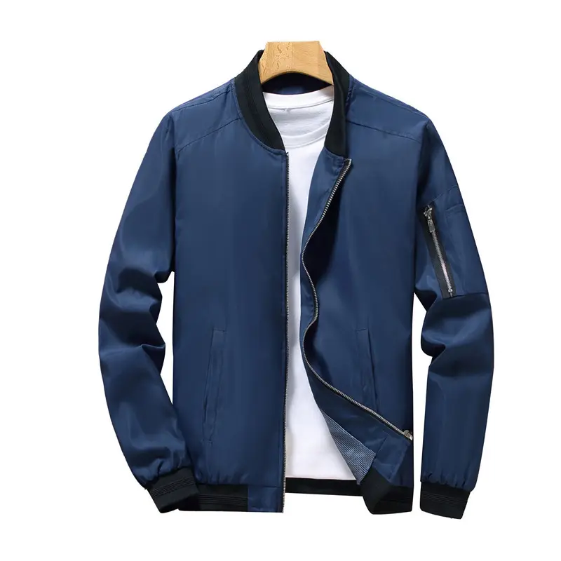 Mens Bomber Jackets 2022 new Autumn Male Fashion Streetwear casual Coats Youth Outwear Thin Jacket Brand Clothing Plus size 6XL