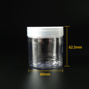 Vente en gros de 100ml de bouteilles de stockage de nourriture vides en plastique écologiques pour bonbons à biscuits sérigraphie logo personnalisé pour les collations aux noix - Product Image 5