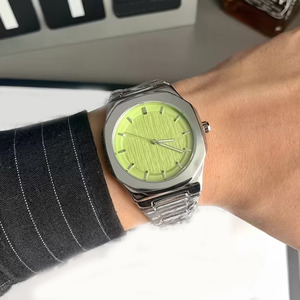 Reloj de Aleación para Hombre con Logotipo Personalizado, Esfera Analógica Multicolor, Correa de 18 mm, Resistente al Agua, Reloj de Cuarzo Deportivo y Elegante para Negocios - Product Image 5