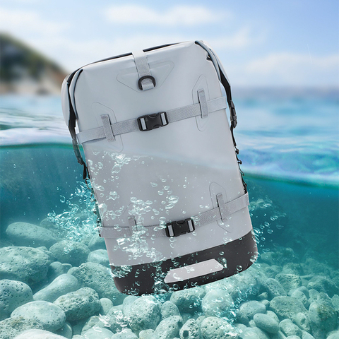 HAIHAN OEM ODM Custom 600D TPU Waterproof Fabric 30L Foldable Roll Top Waterproof Dry Bag Waterproof Backpack With Laptop