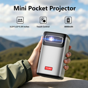 Mini Proyector Inteligente para Exteriores con Batería Recargable Integrada, Enfoque Automático, Proyector Inteligente para <span class=keywords><strong>Netflix</strong></span>/YouTube/Prime Video - Product Image 3