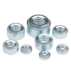 1/4 20 SS Tuerca de remache automático Rivnut de acero Inserto de autocierre Nutsert Prensa Remache Tuerca de remache Hoja de metal Tuerca de remache - Product Image 5