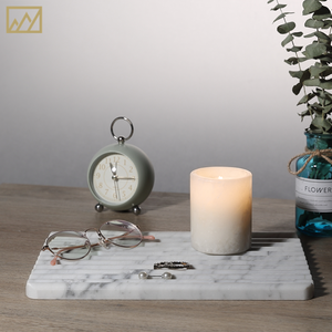 Collar de piedra blanca natural, plato de anillo, bandeja de baratija para exhibición artesanal, plato de mármol para fiesta, bandeja de rayas para exhibición de piedras preciosas - Product Image 6