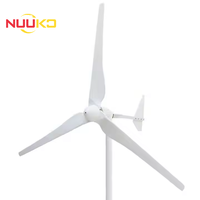 NUUKO 1KW 2KW à 20KW Système de production d'énergie éolienne pour usage domestique 8KW 10KW Éoliennes avec tension 48V 96V 120V 220V
