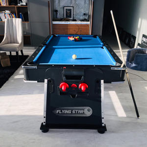 Venta caliente 7ft mesas de <span class=keywords><strong>billar</strong></span> 4 en 1 air hockey funciones de <span class=keywords><strong>ping</strong></span>-<span class=keywords><strong>pong</strong></span> multi mesa de juego Snooker y mesas de <span class=keywords><strong>billar</strong></span> - Product Image 6