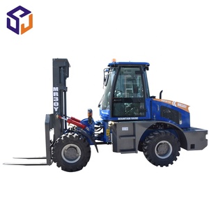 Chariot élévateur de camping tout terrain, chariot élévateur 4x4, chargeur latéral, équipement agricole - Product Image 2