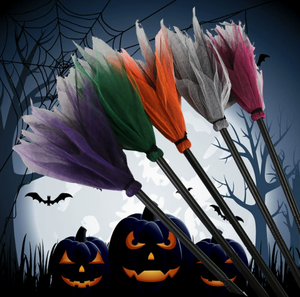 Recuerdo de Fiesta de Halloween, <span class=keywords><strong>Escoba</strong></span> Voladora de Bruja, Disfraz de Cosplay, <span class=keywords><strong>Escoba</strong></span> para Disfraz - Product Image 1