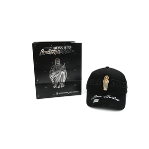 Gorra de Béisbol Unisex Modelo Nuevo 100% Original con Bordado de Pedrería, Diseño de Llama, Forro de Satén Morado, Estilo Hip-Hop G5 <span class=keywords><strong>Bigboss</strong></span> - Product Image 3