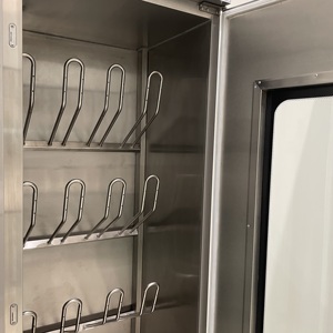 Scarpiera elettrica di alta qualità per scaldascarpe regolabile in temperatura e scarpiera per una rapida asciugatura della linea di lavorazione degli alimenti - Product Image 4