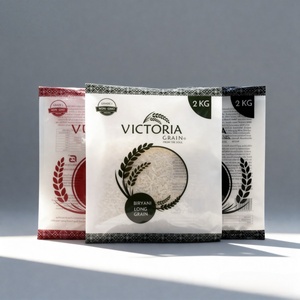 Custom Wholesale Logo Printed Rice <b>Bags</b> 5 kg Biodegradable 1Kg 2Kg 5Kg 10Kg <b>Vacuum</b> Plastic Rice Packaging <b>Bag</b> - Product Image 1