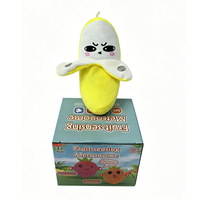 Jouet musical éducatif en peluche, piano fruit à détection de rythme, avec fonction de détection de fruits et de rythme, et musique à rythme inductif