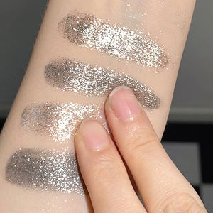 Fard à paupières gelée aux couleurs éclatantes, <span class=keywords><strong>paillettes</strong></span> scintillantes, brillantes, effet flash, <span class=keywords><strong>strass</strong></span>, <span class=keywords><strong>paillettes</strong></span> fines, poudre scintillante - Product Image 2