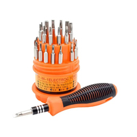Kit de tournevis plat à croix hexagonale Trox de précision cinq étoiles avec poignée en plastique 1 jeu d'outils clés pour la réparation d'ordinateurs et de téléphones