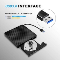 Lecteur optique externe USB3.0 et Type-C, graveur de DVD, lecteur DVD portable, lecteur optique externe pour ordinateur portable