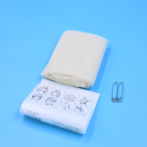 ضمادة مثلثة من القماش الخام، درجة طبية، قطن غير مصبوغ للإسعافات الأولية - Product Image 4