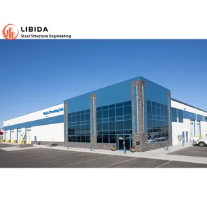 China ISO Customized Light Steel Structure Shed Warehouse Building Prefabricated Steel Structure Building