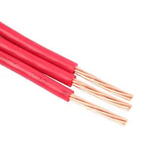 Cable de cobre trenzado para cableado de casa, Cable eléctrico de construcción de 7 mm2 2mm 2.5mm2 4 mm2 6 mm2 10 mm2