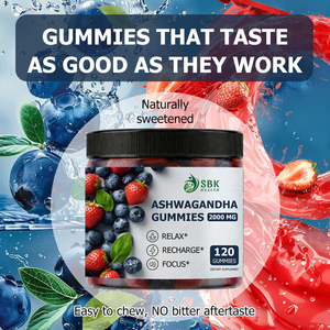 Gomitas de Ashwagandha de Marca Privada ODM, Sabor Mixto, Suplemento Dietético, Promueve la Claridad Mental y Refuerza el Sistema Inmunitario y la Salud de la Piel - Product Image 6