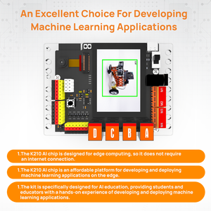 <span class=keywords><strong>Kit</strong></span> robotique programmable éducatif <span class=keywords><strong>Python</strong></span> avec caméra Wifi K210 Ai pour enfants d'âge scolaire - Product Image 3