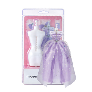 ชุดของเล่นออกแบบเสื้อผ้า Mideer MD1274 บ้านออกแบบเสื้อผ้า-ห้องลองเสื้อของเจ้าหญิง-สีม่วง DIY - Product Image 1