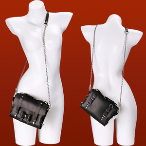 Lot de 4 pièces SM pour adultes : Collier, menottes et attaches de cheville en PU, 4 couleurs, avec sac de rangement pour couple - Product Image 1