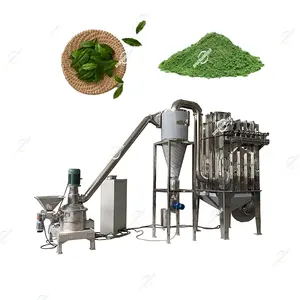 Suhu rendah bubuk penggiling industri bumbu cabai tanaman bumbu ramuan Super halus Pulverizer