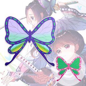 Kimetsu No Yaiba Kochou Shinobu Tsuyuri Kanao Lazo para el pelo con lazo, accesorio de disfraz de anime, accesorio de cosplay de anime - Product Image 1