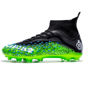 <span class=keywords><strong>Botas</strong></span> de fútbol asequibles para hombre, <span class=keywords><strong>botas</strong></span> de fútbol antideslizantes con tachuelas FG/AG, zapatillas de fútbol ligeras y transpirables para deportes al aire libre - Product Image 2