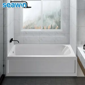 Apron Skirt Tub Economic Bathtub Soaking Acrylic Bathtub