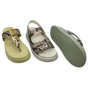 صنادل نسائية صيفية متعددة الاستخدامات للعمل، أحذية نسائية أنيقة ومريحة بكعب - Product Image 1