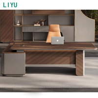 Escritorio de Computadora Convertible Liyu, Económico, para Oficina en Casa, con Cajones, Escritorio para Portátil de Madera Personalizado