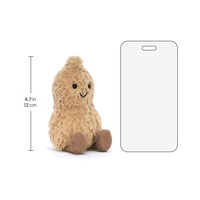 Peluche Jelly Cat Peanut, best-seller de la série Amuseables, jouet en peluche de haute qualité, adorable poupée Amuseables Peanut, cadeau idéal pour un anniversaire
