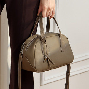 Artículos de abarrotes transfronterizos: Bolso pequeño de piel de vacuno de primera calidad, bolso hobo, bolso de mano moderno y a la moda para mujer, <span class=keywords><strong>Lea</strong></span> auténtica - Product Image 3