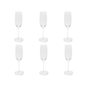 Set Excelsa di 6 Calici Bardolino da 21 Cl in Cristallo di Alta Qualità, Personalizzabili, Classici Bicchieri da Vino per Uso Domestico - Product Image 2