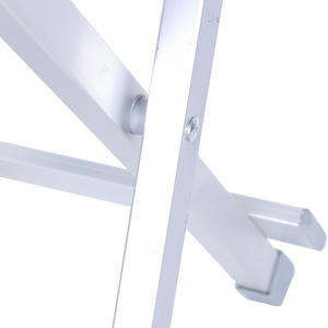 Mesa Plegable Portátil para Exteriores de Aleación de Aluminio 26x28x40, Diseño Minimalista Blanco, Plegable para Viajes, Pesca, Ocio y Uso Doméstico - Product Image 3