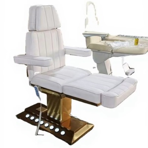 Lit de beauté Kisen populaire, mobilier de salon de luxe, fauteuil pour extensions de cils, table de tatouage, commande électrique, lit personnalisé en promotion - Product Image 1