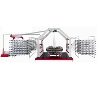 Sac de rangement circulaire en PP tissé, à 6 roues, pour enfant