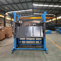 Plateforme de chargement mobile hydraulique, rampe de chargement portable pour camions conteneurs, pour le déchargement de marchandises en entrepôt
