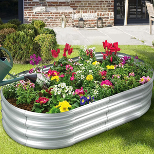Kim Loại Lớn lên planter giường mạ kẽm lớn lên giường vườn cho rau - Product Image 4