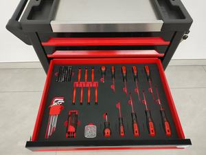 <span class=keywords><strong>ตู้</strong></span>เครื่องมือเหล็กแบบมีล้อ 7 ลิ้นชั<span class=keywords><strong>ก</strong></span> ได้รับ<span class=keywords><strong>ก</strong></span>ารรับรองมาตรฐาน CE ชุดเครื่องมือช่าง 201 ชิ้น ปรับแต่งได้ตามความต้อง<span class=keywords><strong>ก</strong></span>าร (OEM) สำหรับซ่อม<span class=keywords><strong>รถ</strong></span>ยนต์ในอู่ซ่อมรถ - Product Image 3