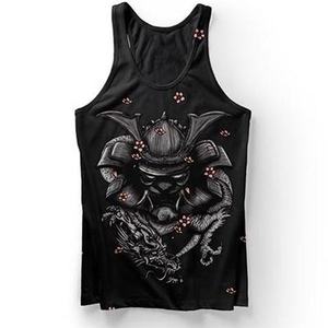 men's tank top polyester 2 color sublimation casual tank top workout - Product Image 5
