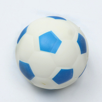 Balle de football en PU avec logo personnalisé, jouet de football, balle anti-stress rebondissante en mousse PU à impression complète, vente à chaud