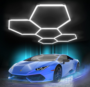 La lumière hexagonale de <span class=keywords><strong>garage</strong></span> de grille menée par nid d'abeille d'économie d'énergie de haute qualité sont utilisées pour le <span class=keywords><strong>plafond</strong></span> de l'atelier de lavage de <span class=keywords><strong>garage</strong></span> - Product Image 3