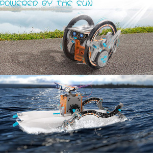 Kit de <span class=keywords><strong>robot</strong></span> solaire éducatif STEM 13-en-1, jouets de construction pour expériences scientifiques DIY, énergie verte, robotique pour enfants de 7 à 14 ans - Product Image 6