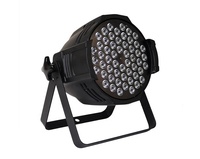 Projecteurs de scène LED PAR Wash DMX512 54x3W RGBW en aluminium IP33 pour DJ, discothèques et soirées