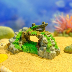 Groothandel Tropische Vissentank Garnalen Fokkerij Landschapsarchitectuur Op Maat Gemaakte <span class=keywords><strong>Aquarium</strong></span> Hars Handwerk - Product Image 2